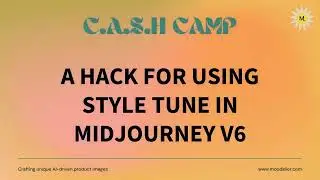 Hack for using style tune in Midjourney V6
