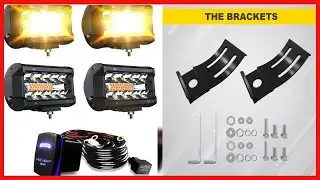 Discover the Versatile 60W Amber White LED Strobe Light Pods for Any Vehicle