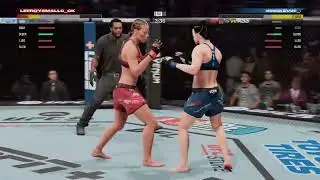 UFC 5 realistic fighting #playstation #ufc #mma #ufc5 #gaming #explore #easports #ufc5gameplay