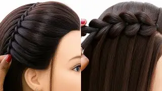 Урок по простым и необычным прическам | Простая прическа для девочек | Свадебная прическа