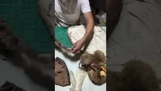Beaver fur hat restoration part 1