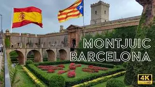 Walking the Montjuïc _ Barcelona 2025 | CATALUNYA, SPAIN _ From City Streets to Castle Views