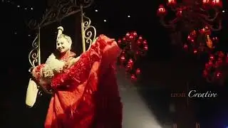 Mesmerising Aerial Frame performance in Buddha Bar Dubai. #dubaientertainment #aerialdance