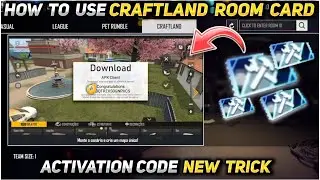 how to use craftland custom card in free fire | How To Get Craftland Custom Card | #CraftlandCustom