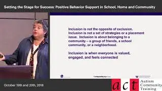PBS - Supporting Children and Families - Part 2:  Objectives, Inclusion, and 4 Non-Negotiables