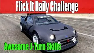 Forza Horizon 5 Flick It Daily Challenge Earn 2 Awesome J-Turn Skills