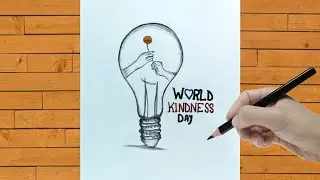 World Kindness Day Drawing || World Kindness Day Poster || Kindness Day Poster Drawing || 2022