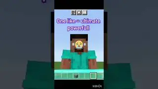 One like = ultimate power #shorts #minecraft #showtimegaming