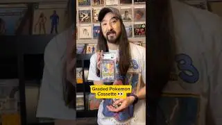 @steveaoki started a music grading company called @amgrading 👀  #cassette #cassettes #pokemon