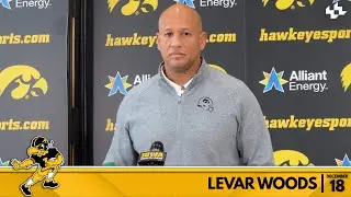 LeVar Woods discusses his decision to leave Iowa for Michigan State | Iowa Football | Dec. 18
