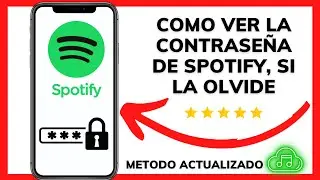 😱😉COMO VEO MI CONTRASE&Ntilde;A DE SPOTIFY OLVIDADA😱😉