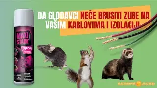 Maxi Starr sprej za odbijanje glodavaca i za&scaron;tita od kuna i drugih glodavaca