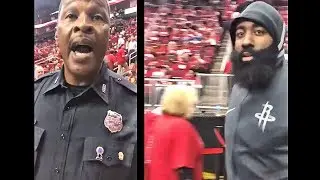 James Harden Slaps Fan's Phone For Calling Him A 