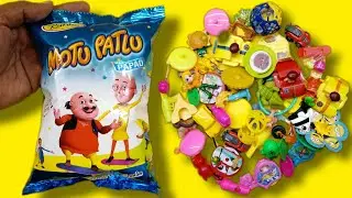 New Motu Patlu😍 snacks with latest free gifts inside unboxing and review in hindi