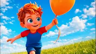 Balloon Short Song | Fun Outdoor Activities | Quick Learning Video | Little Hearts Kids
