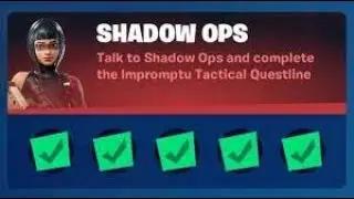 Fortnite Complete 'Shadow Ops' Guide - How to Complete the Impromptu Tactical Questline