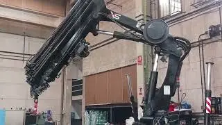 Grúa Usada HIAB 288 E7 HIPRO CE-2300212 probada y revisada con buenas prestaciones | Transgruas