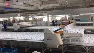 Flat folded fabric Spreading Machine