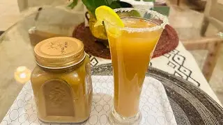 Healthy & Refreshing Summer Drink: Aam Pana with Jaggery no artificial sweetener/ आम पना गुड़ के साथ