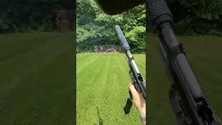 Beretta 92XI Tactical Suppressed Reload #firearmsafety #silencer #9mm