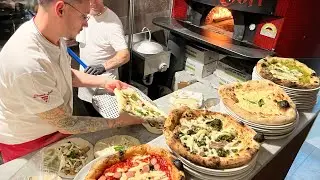 Pizza Napoletana - wood fired oven Pizzeria Donna Sofi - Bologna Italy #pizzaschool 