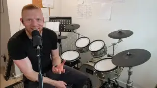 Basic One-Bar Linear Drum Fill