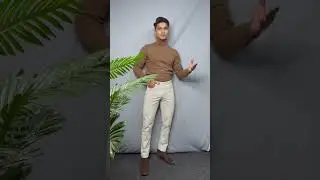 How to Wear a TURTLENECK #turtleneck #highneck #shorts