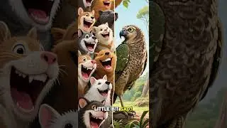 This Parrot Forgot How to Fly  | Kakapo Facts You Won&rsquo;t Believe #shorts #facts #birds