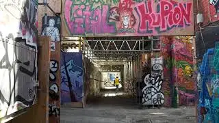 Toronto-Canada. Graffiti Alley.April 2021. Pandemic time.