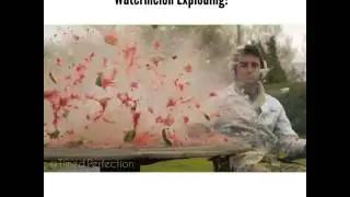 Water melon exploding | Timed perfection