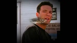 The Best Part Of My Day... | GOOD WILL HUNTING EDIT | Give Me More - Just Rawer(Super slowed+Reverb)