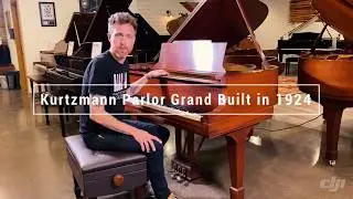 Kurtzmann Piano | Parlor Grand Piano | Built in 1924