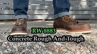 Red Wing Heritage 8883 Concrete Rough And Tough/  #redwingheritage  #redwingboots