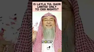 Is laylatul qadr limited only to odd nights? #ramadan #laylatulqadr #islam #islamic assim al hakeem