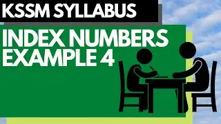 Add Maths KSSM Index Numbers - HOTS Question Example 4