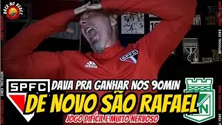 REACT! SUFOCO NERVOSISMO DE NOVO S&Atilde;O RAFAEL | S&Atilde;O PAULO 1 x 1 ATL&Eacute;TICO NACIONAL | LIBERTADORES 2025