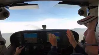 Cessna 172 VOR Navigation G1000 and Slow Flight