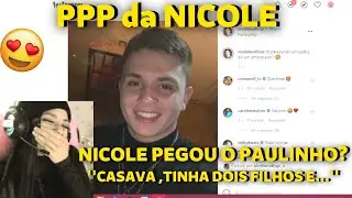 PPP DA NICOLE! BEIJOU PAULINHO? *ele é muito gato*