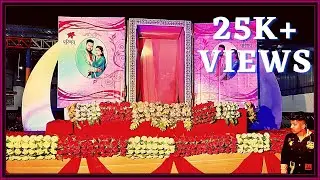 Photo Frame Jaimala Stage for Weddings | The Event Concierge, Delhi | Sameer Gupta +919810740260
