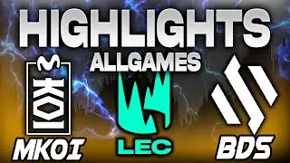 KOI VS BDS ALLGAMES HIGHLIGHTS LEC PRIMAVERA 2025 - LEAGUE OF LEGENDS - JORNADA 8