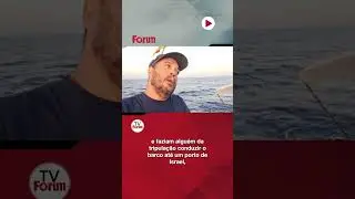 Brasileiro na flotilha humanit&aacute;ria rumo a Gaza relata &agrave; F&oacute;rum amea&ccedil;as de interven&ccedil;&atilde;o&nbsp;de&nbsp;Israel