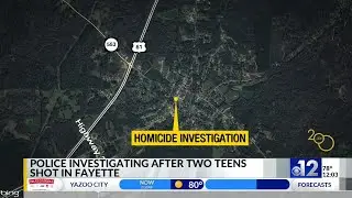 Two teens arrested for fatal shooting in Fayette
