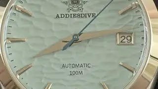 Addiesdive AD2118 Retro Mechanical Watch - Blue Dial | Unboxing & Quick Look