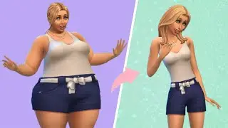 LOCKDOWN WEIGHT LOSS STORY | SIMS 4