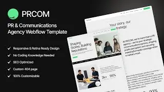 The #1 Webflow PR & Communication Website Template Secrets EXPOSED - PRCOM
