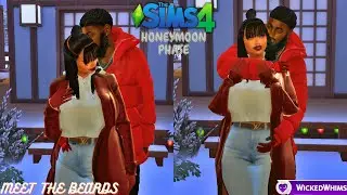 💒MEET THE BEARDS👩🏽&zwj;❤️&zwj;💋&zwj;👨🏾| HONEYMOON PHASE | S1E10 | SIMS 4 LP | #sims4lxo