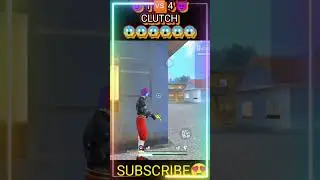 Free fire new map match 🔥 1 vs 4  🔥 sad song status ❤️ #shorts #totalgaming👍😍