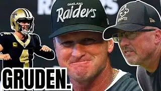 JON GRUDEN KICKS DOOR OPEN as Saints FIRE OC Pete Carmichael! CHUCKIE'S RETURN TO NFL IMMINENT!