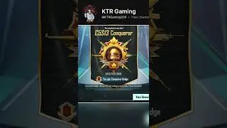 😱C5S13 Conqueror Rank Push Solo🤩 | KTR GAMING | #bgmi #bgmigameplay #conqureorlobby #solo