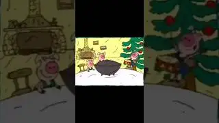 Три поросенка 🎄❄️🥳🥳🥳#4kids #трипоросенка #мультик #cartoon